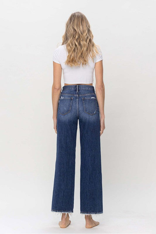 Abby Relaxed Fit Crossover Jean