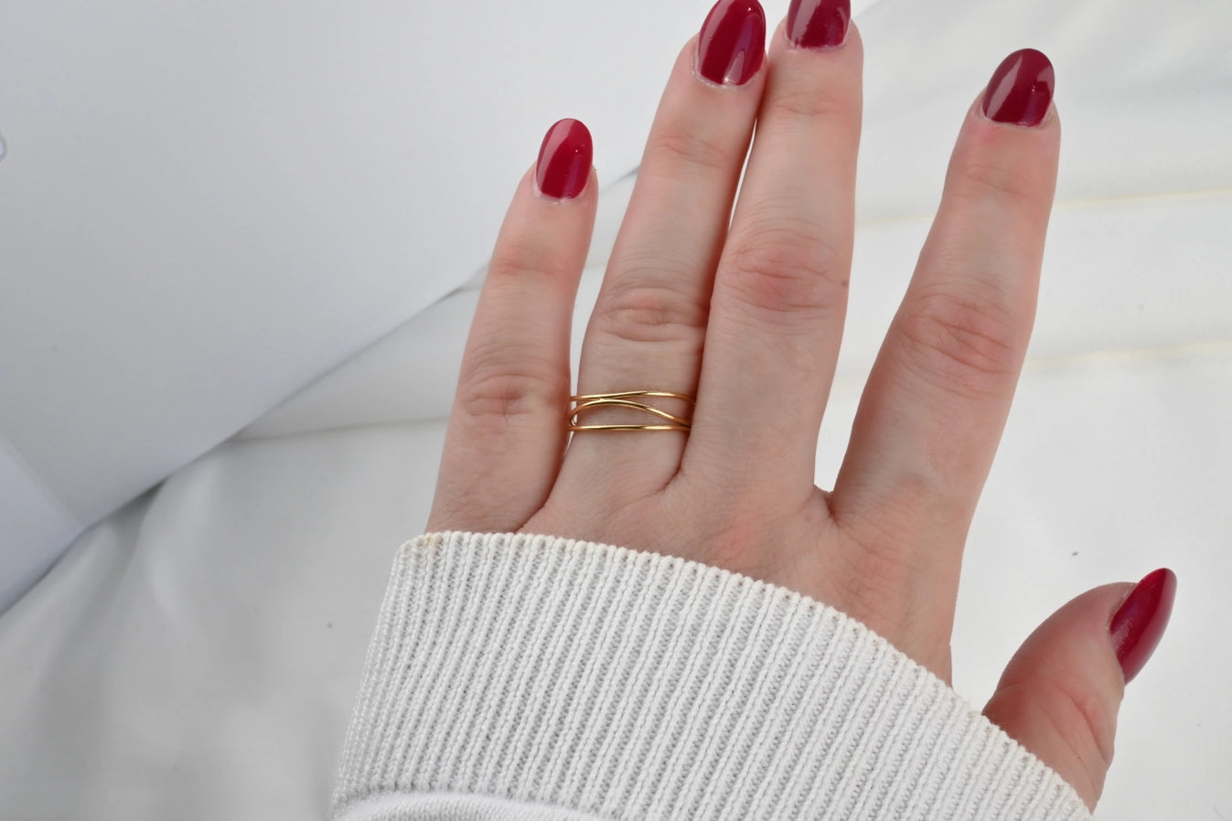 Layered Gold Ring