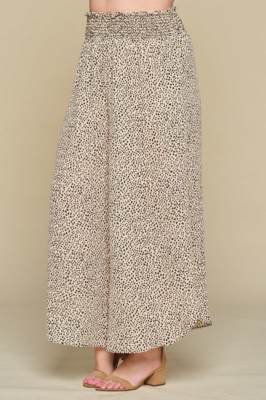 Taupe Dot Pants