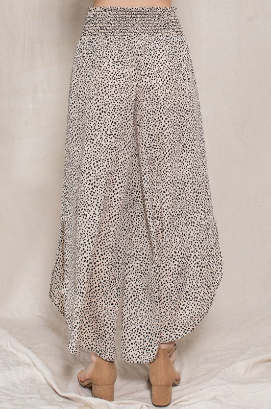 Taupe Dot Pants