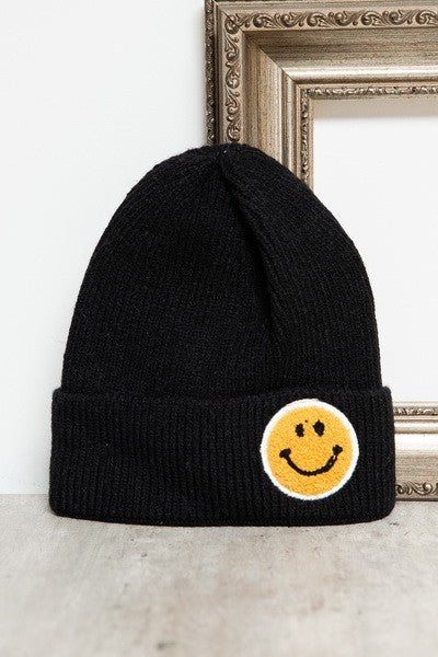 Smiley Beanie - sale