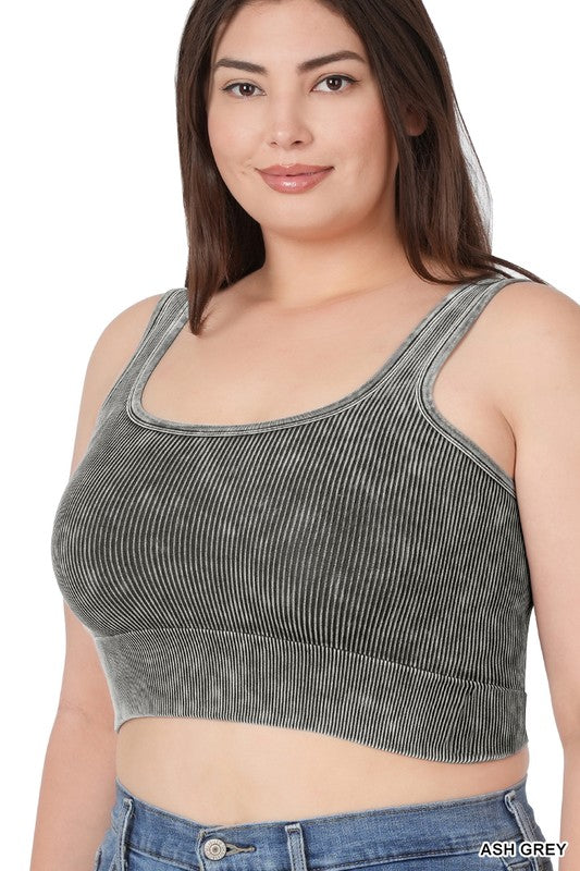 Square Crop Tank/Bra