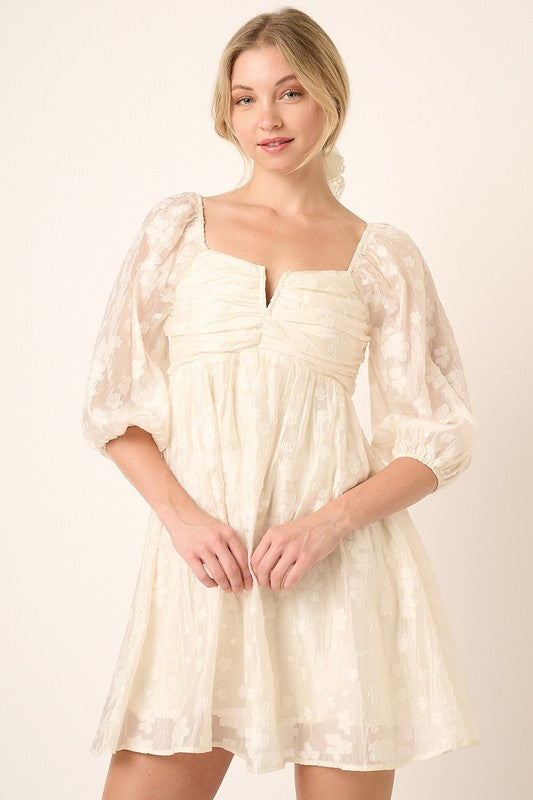 Organza Babydoll Dress