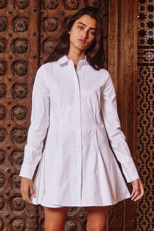 White Shirt Dress