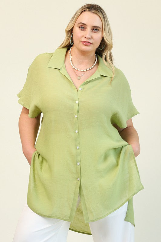 Apple Green Blouse