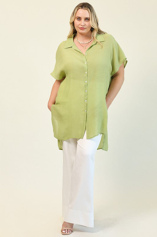 Apple Green Blouse