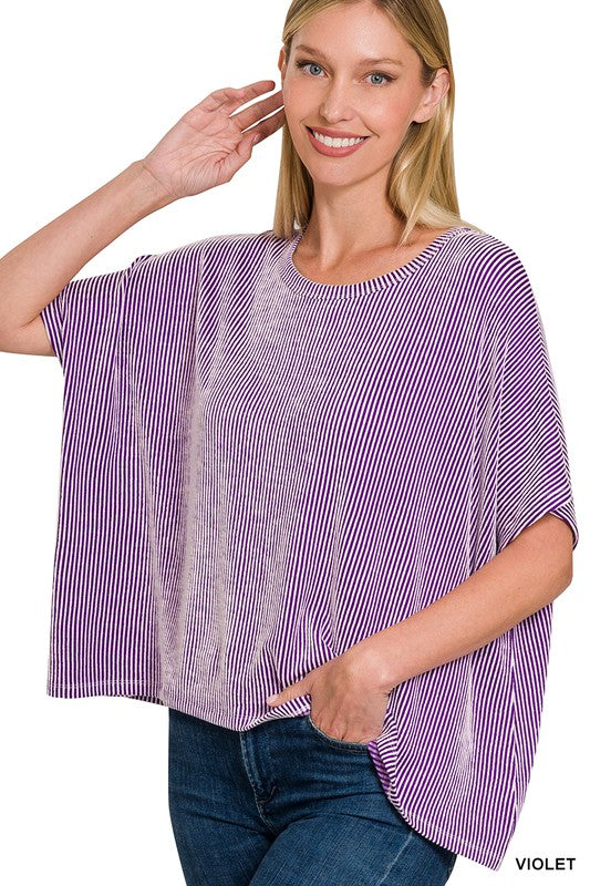 Rib Oversized Top