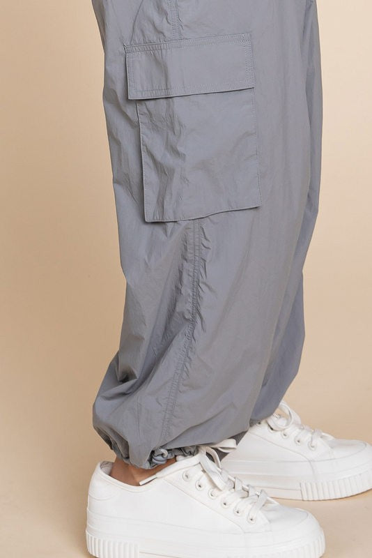 Grey Cargo Pants