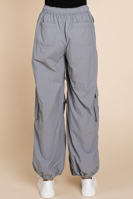 Grey Cargo Pants