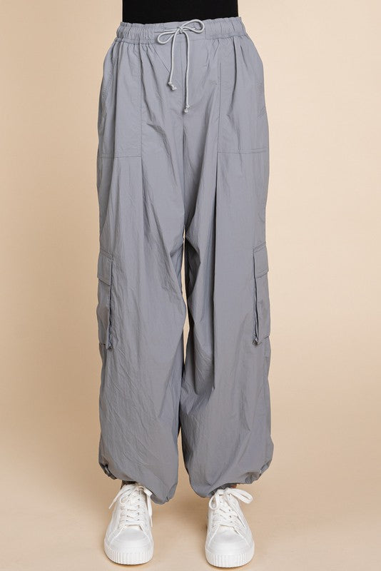 Grey Cargo Pants