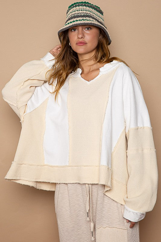 Ivory Thermal Mix Top