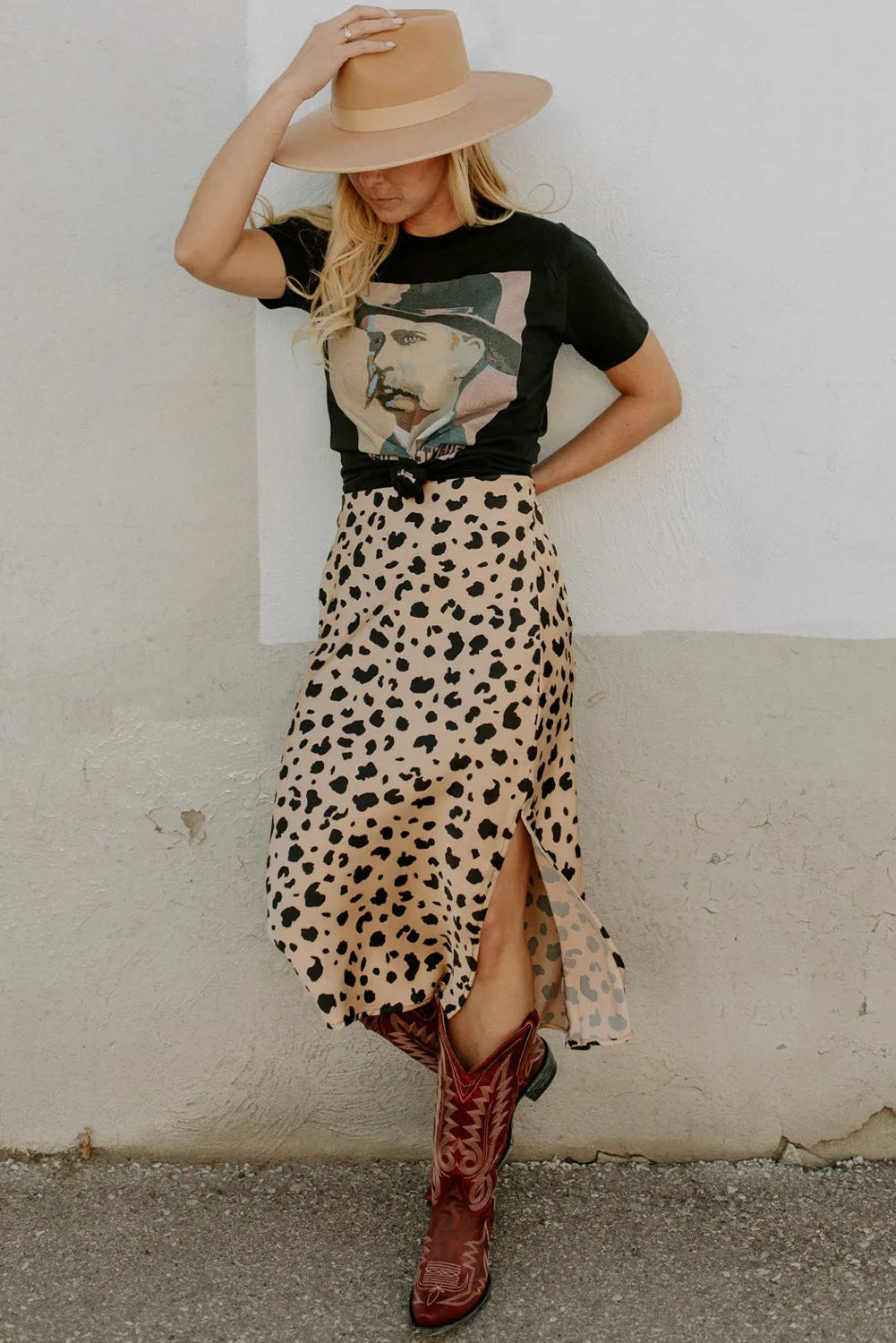 Leopard Skirt - sale