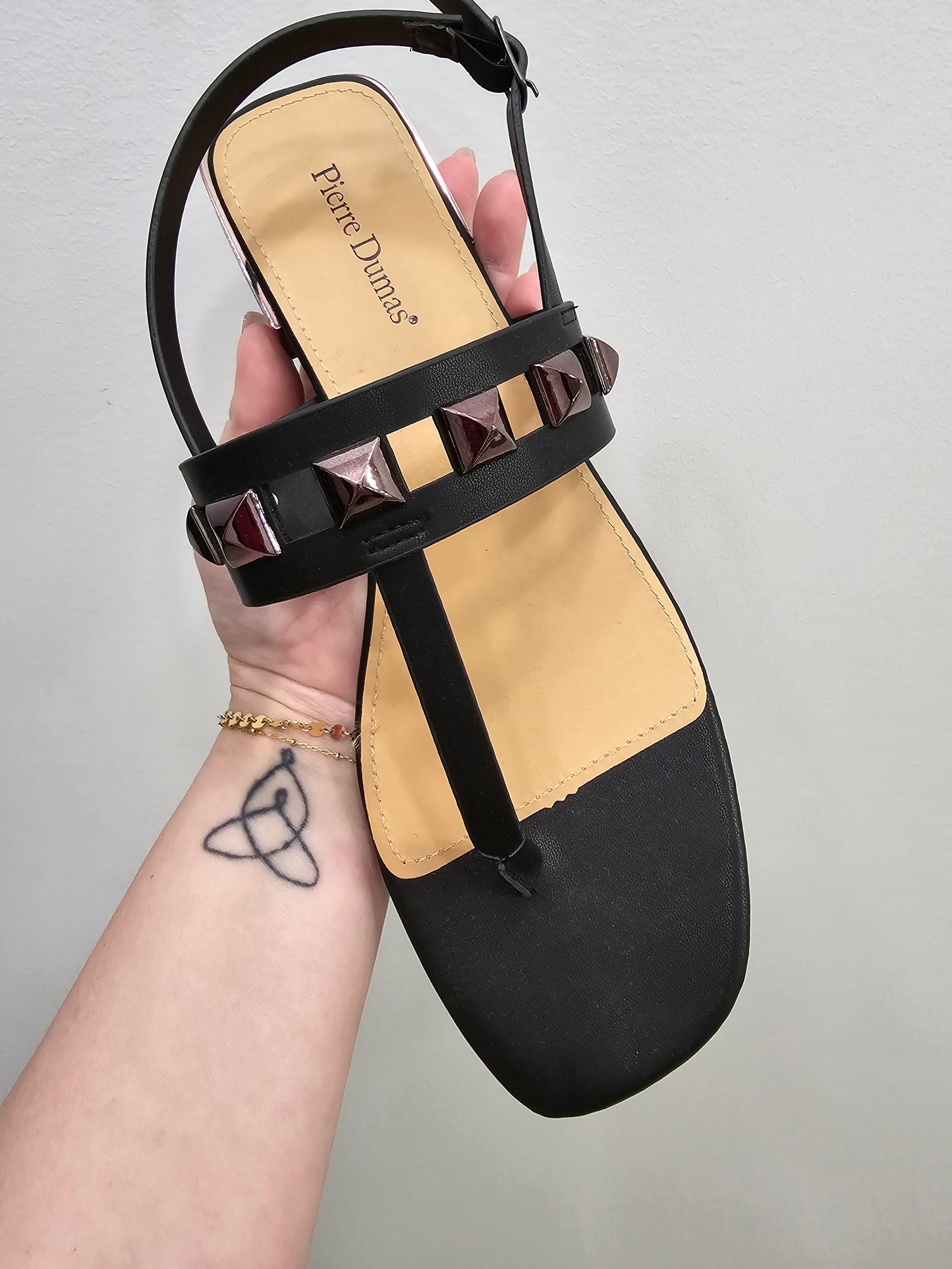 Black Lizzo Slingback Sandal - sale