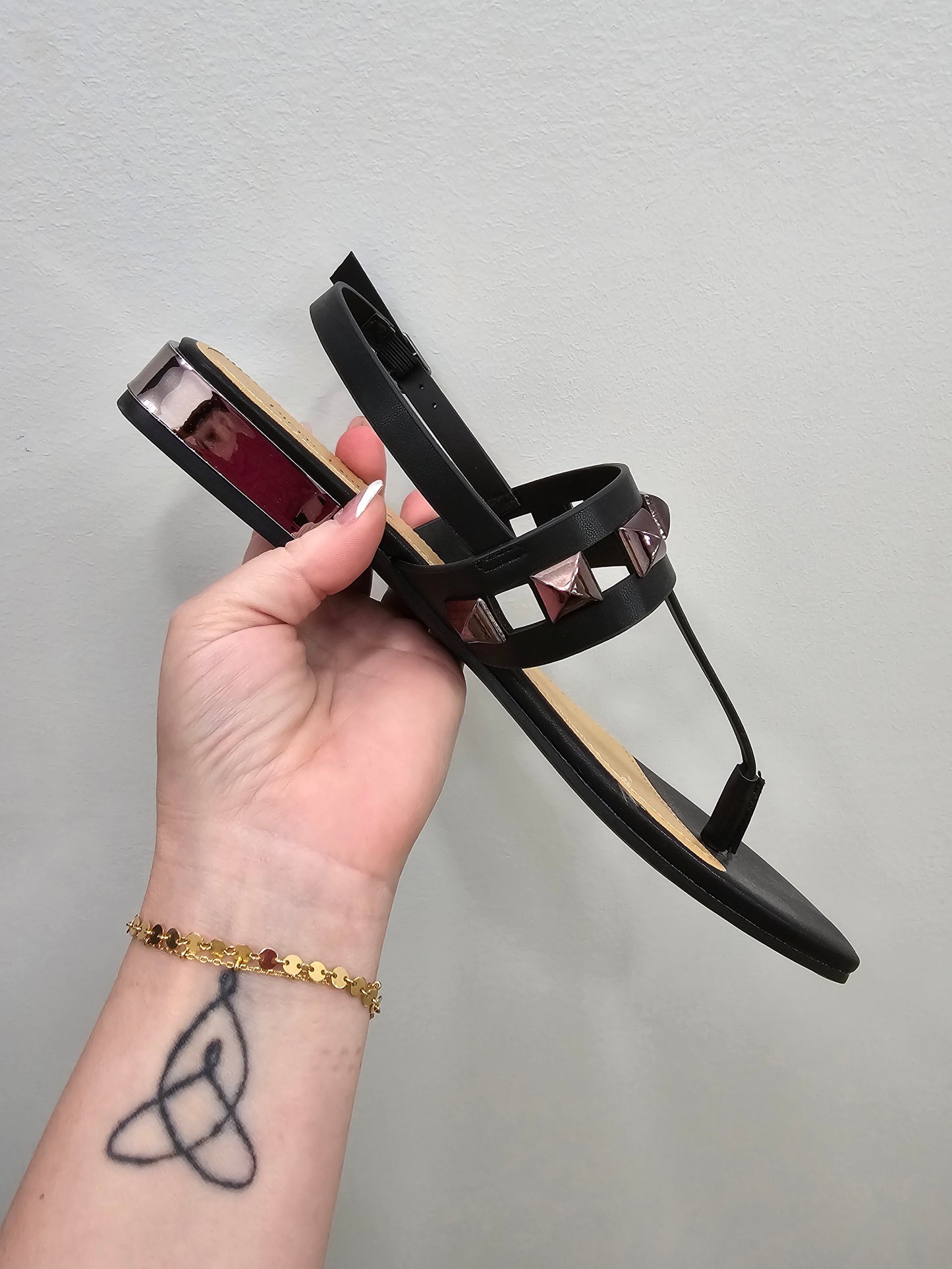 Black Lizzo Slingback Sandal - sale