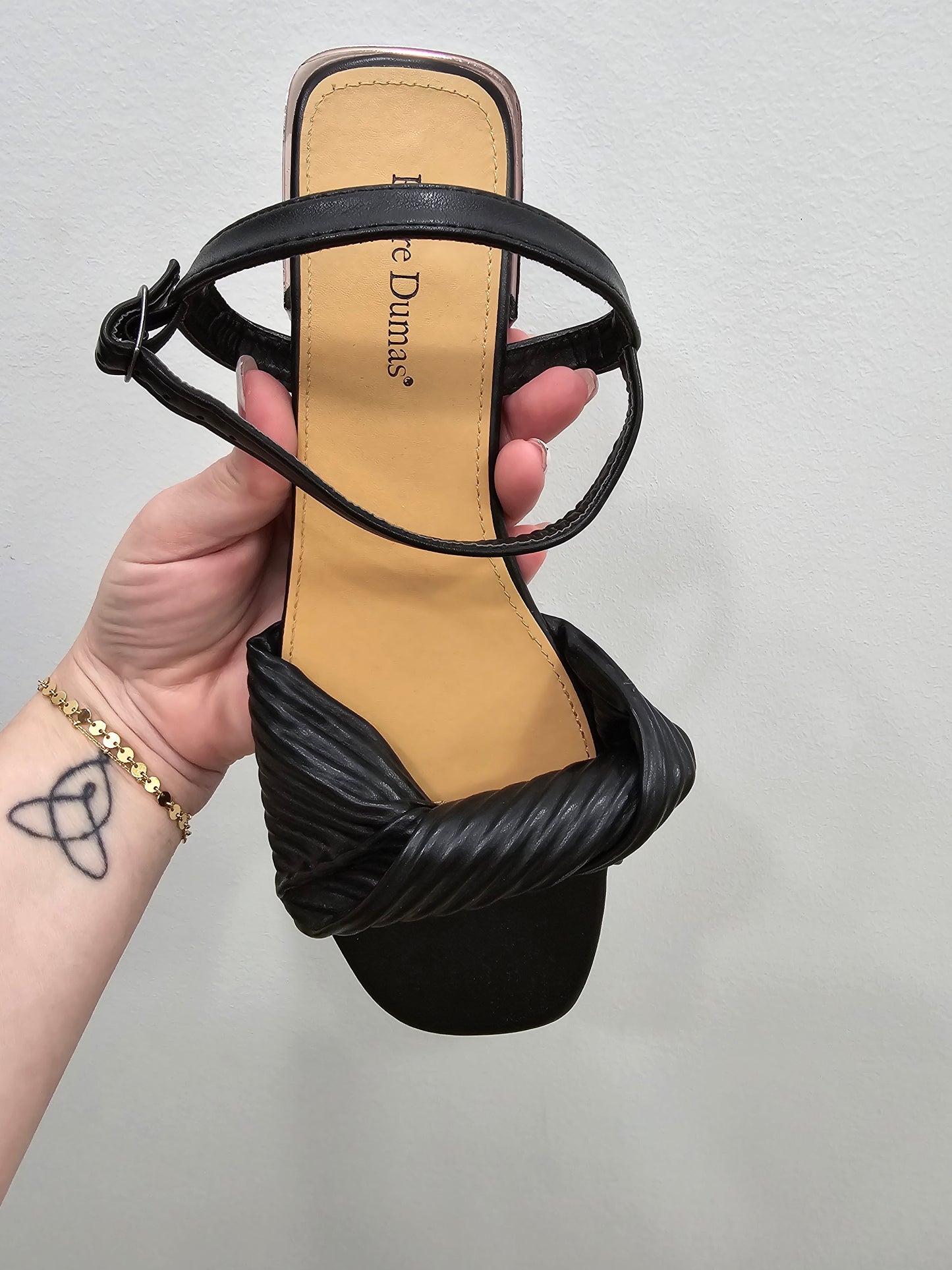 Black Slingback Sandal - sale