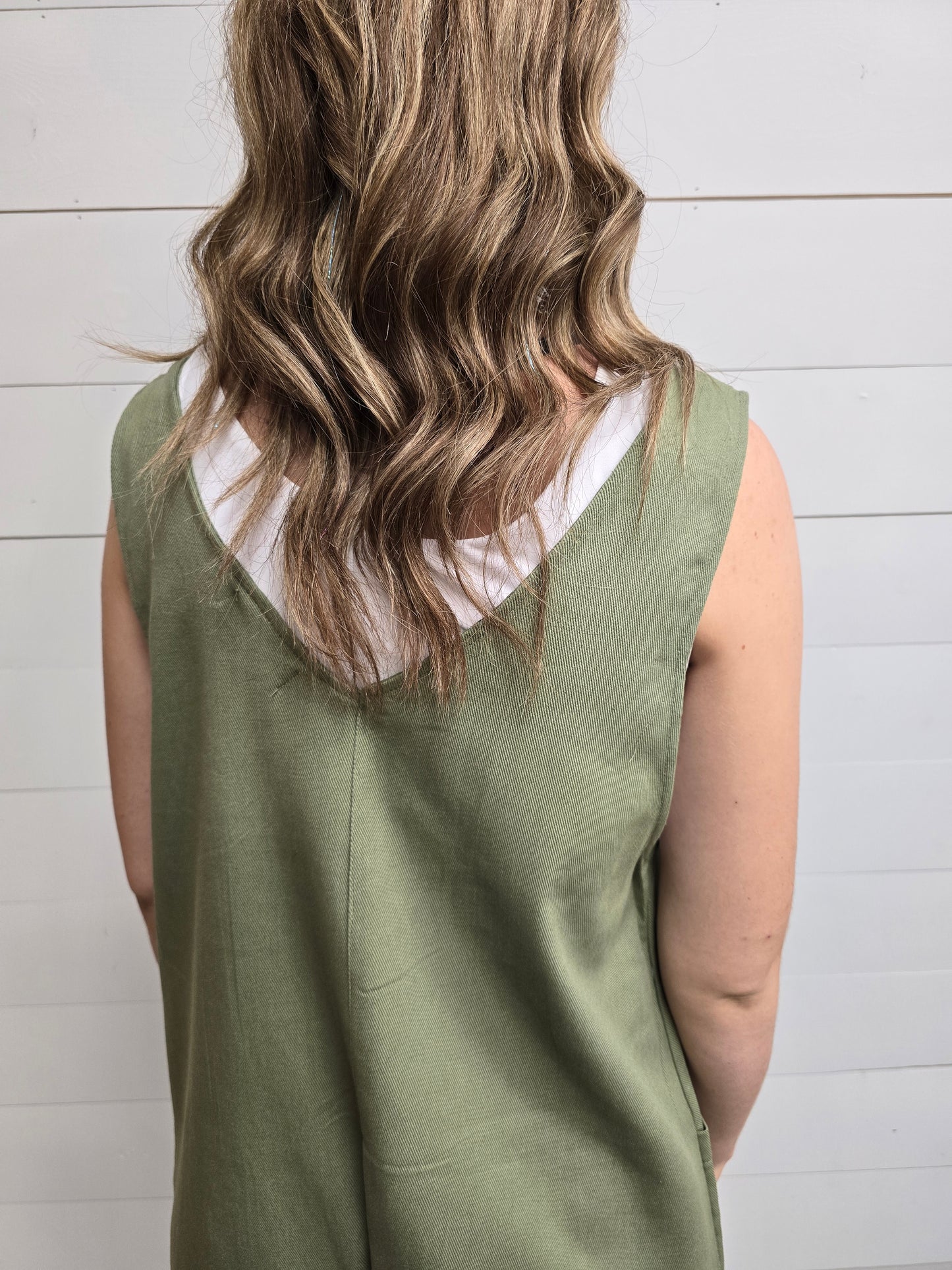 Olive Relaxed Jumpsuit