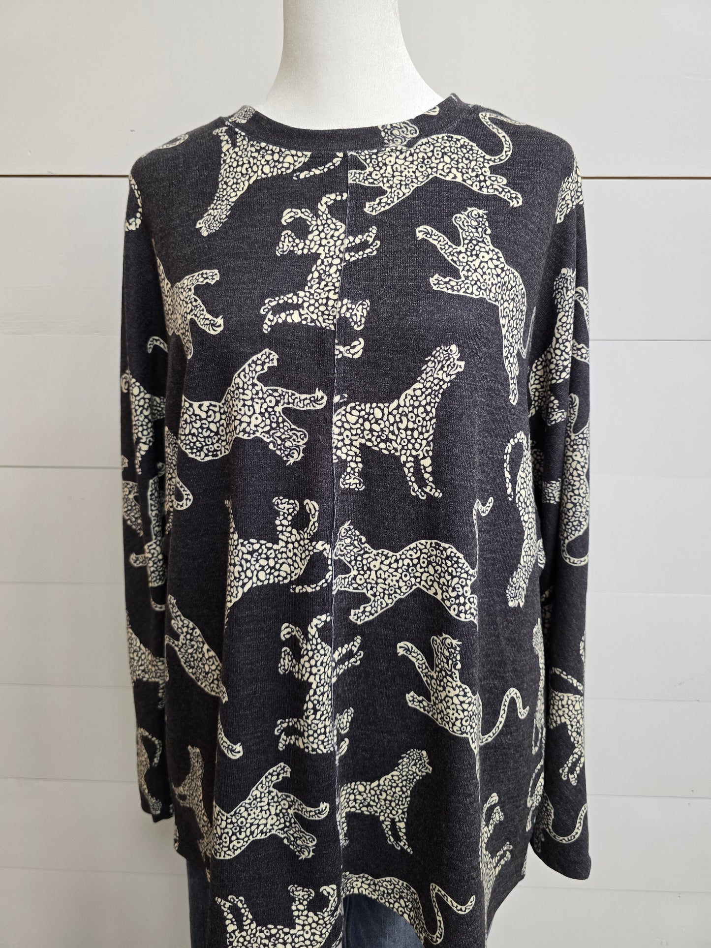 Cheetah Long Sleeve Top