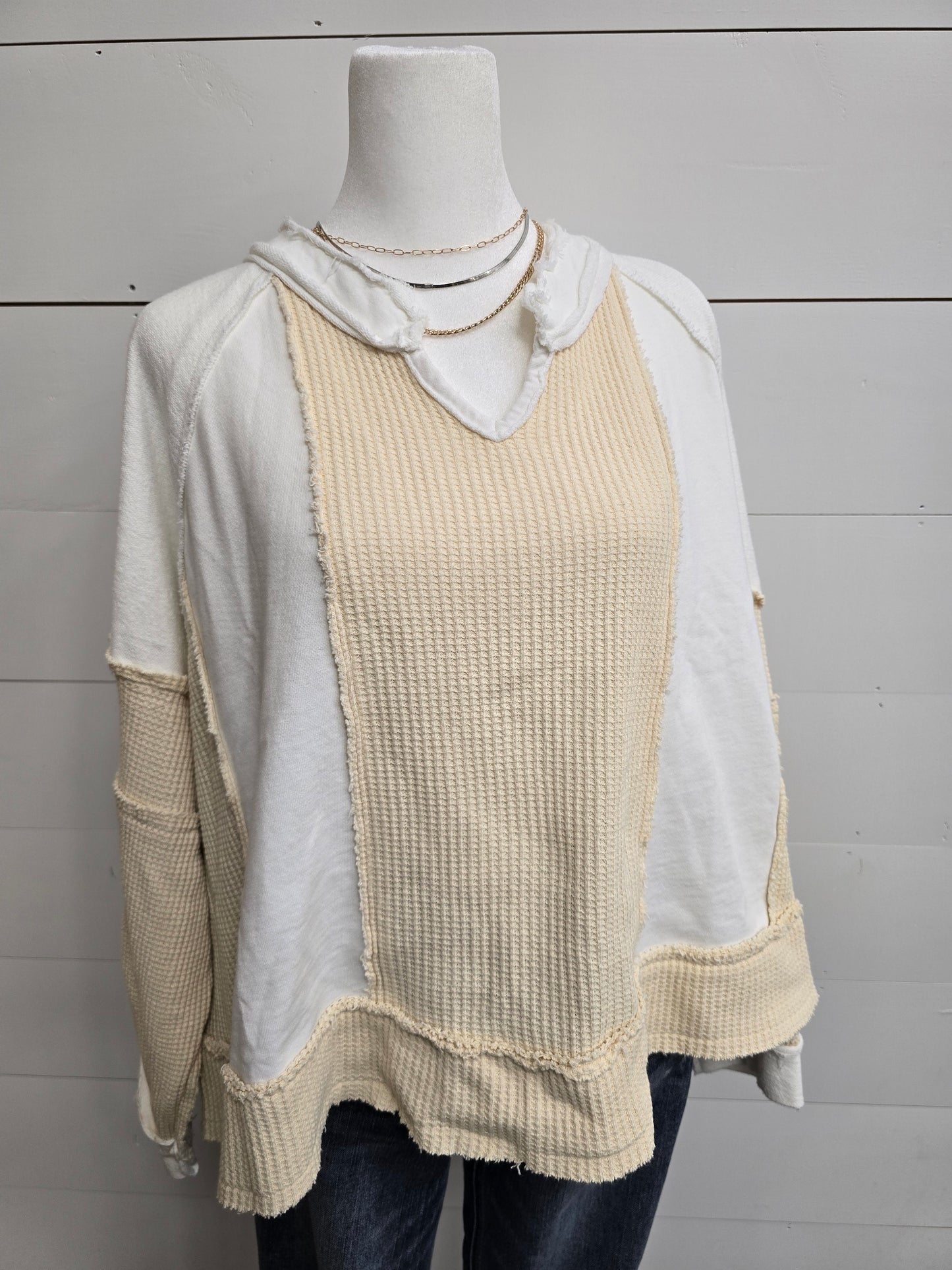 Ivory Thermal Mix Top - sale