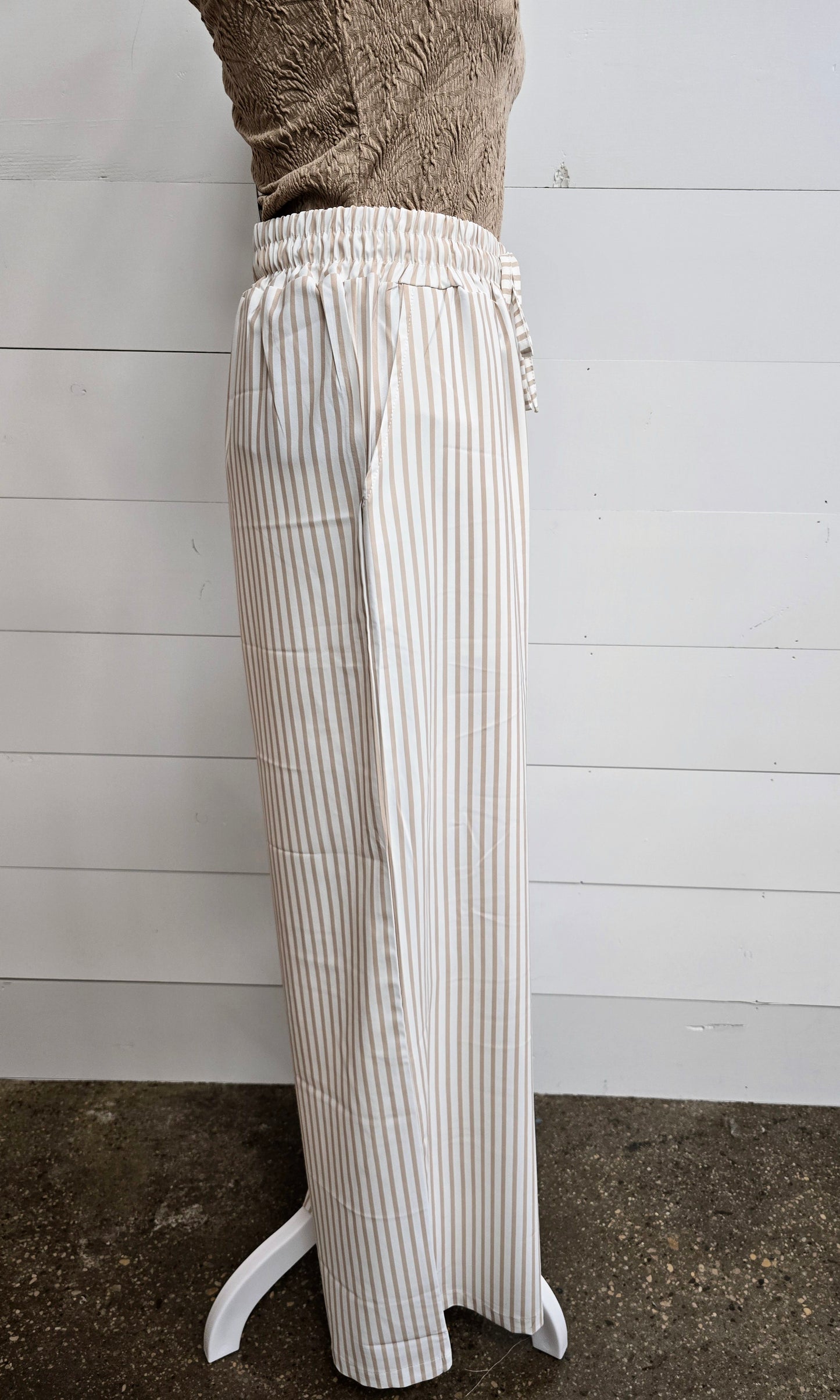 Khaki Stripe Pant