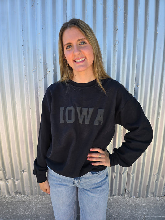 Iowa Puff Crewneck