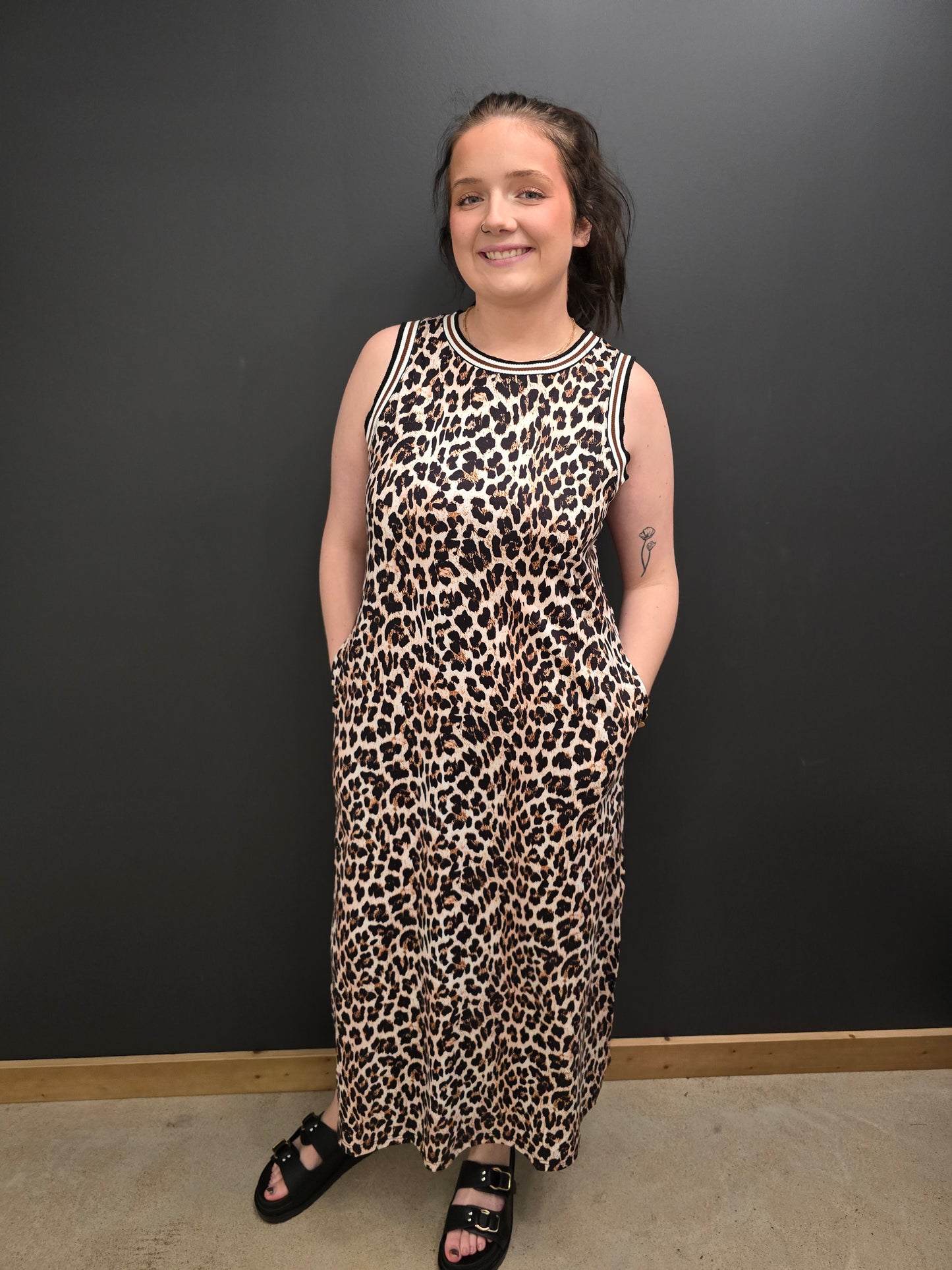 Leopard Tank Dress