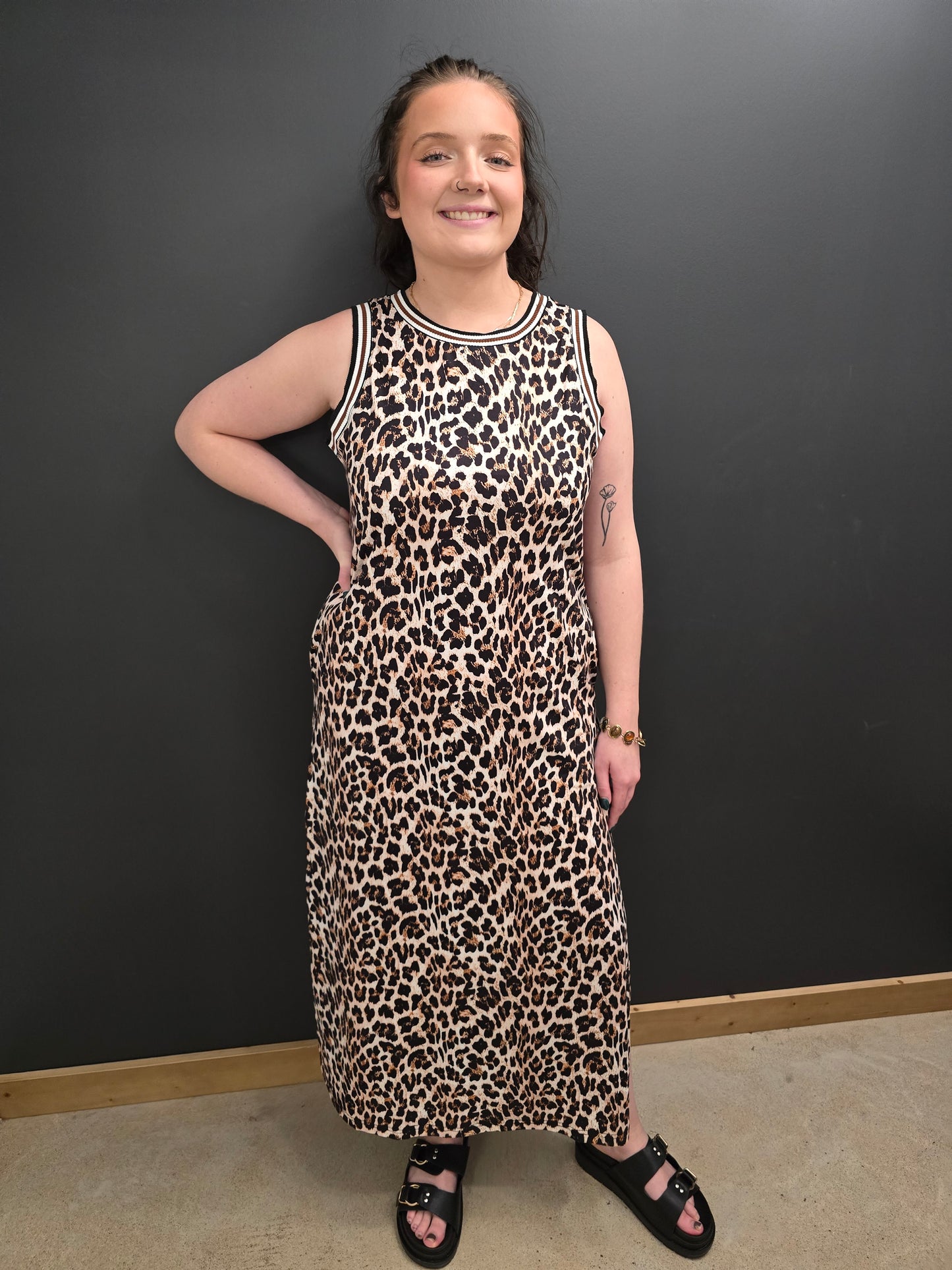 Leopard Tank Dress