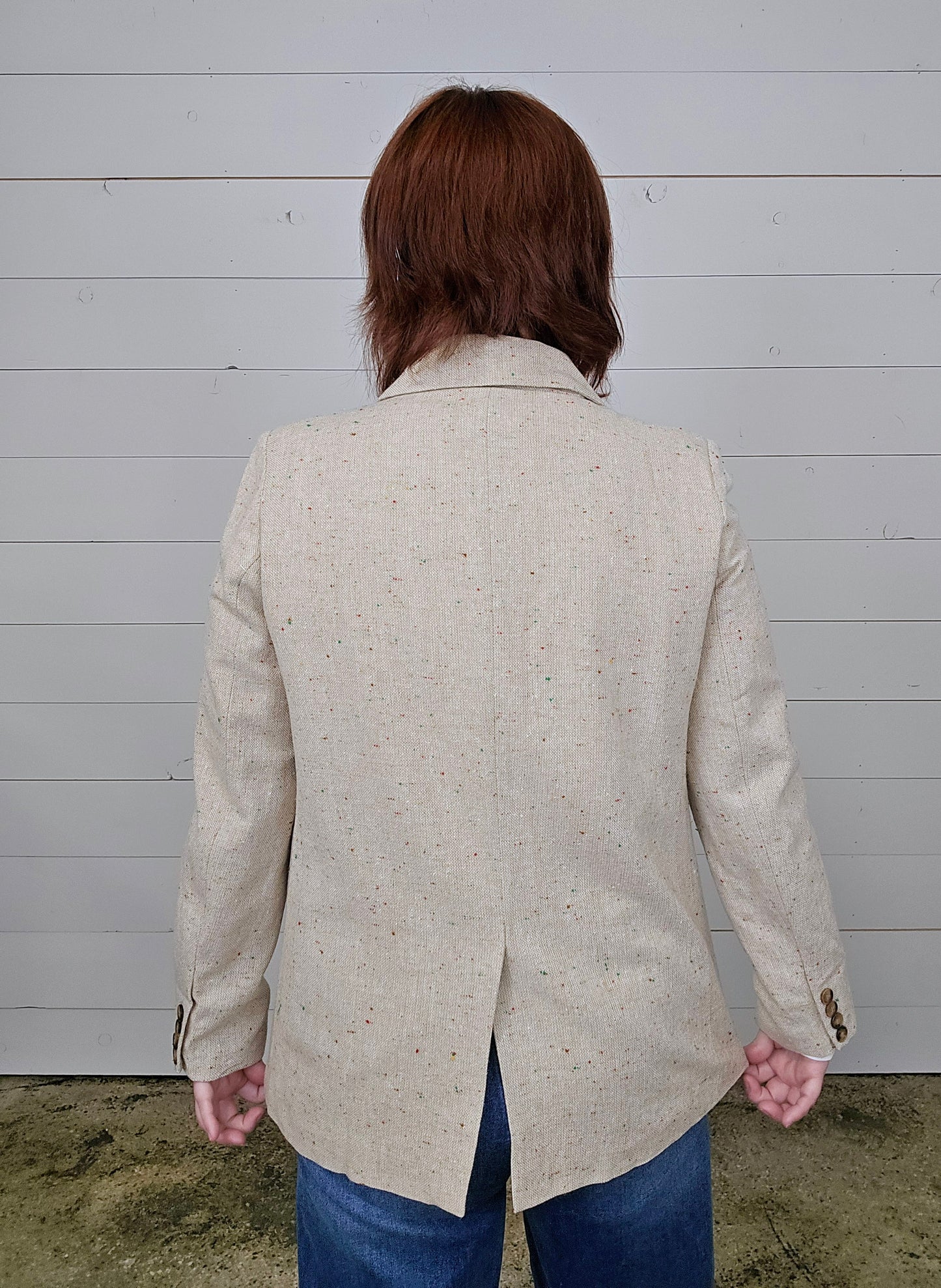 Oatmeal Suit Jacket