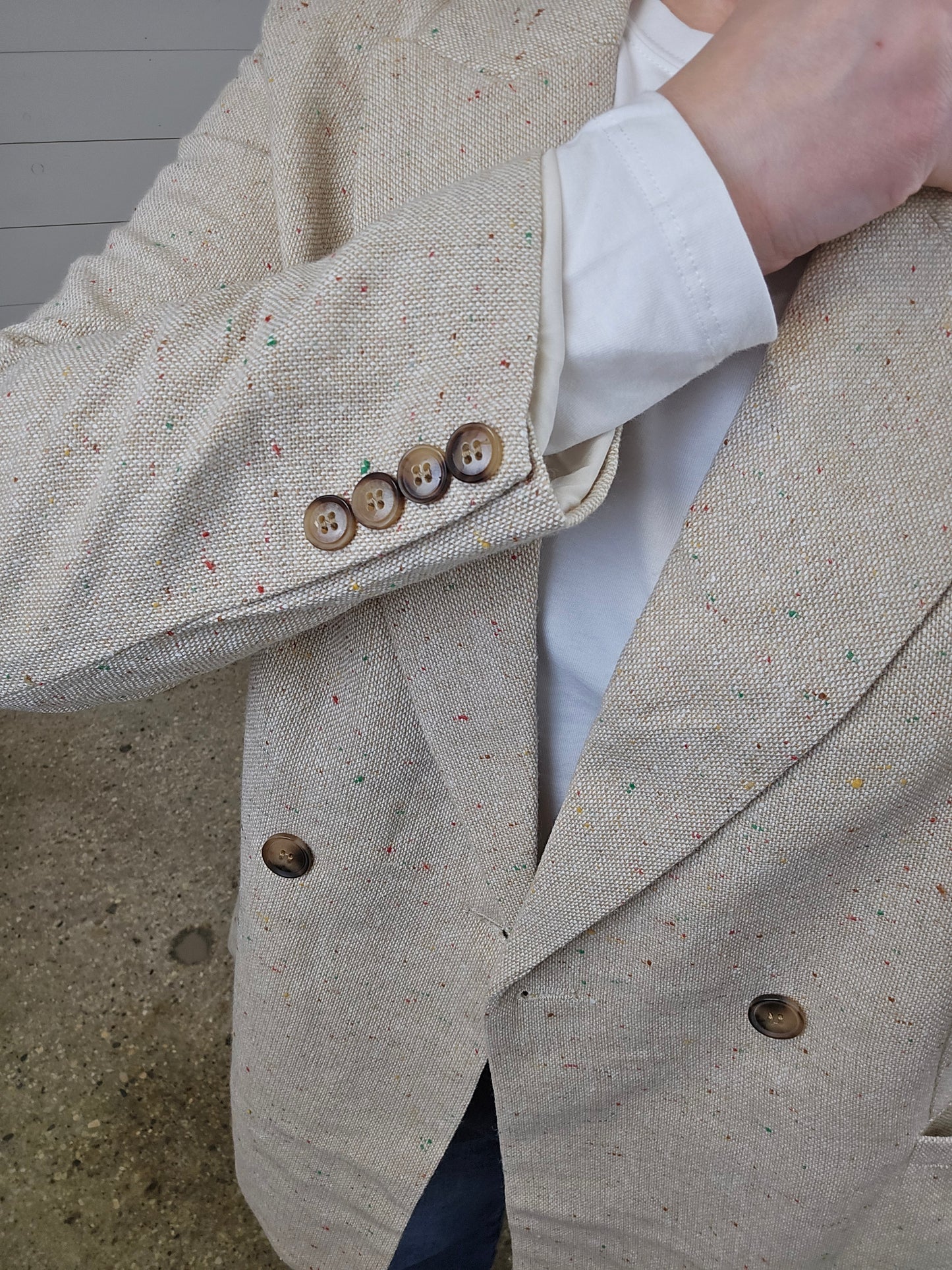 Oatmeal Suit Jacket