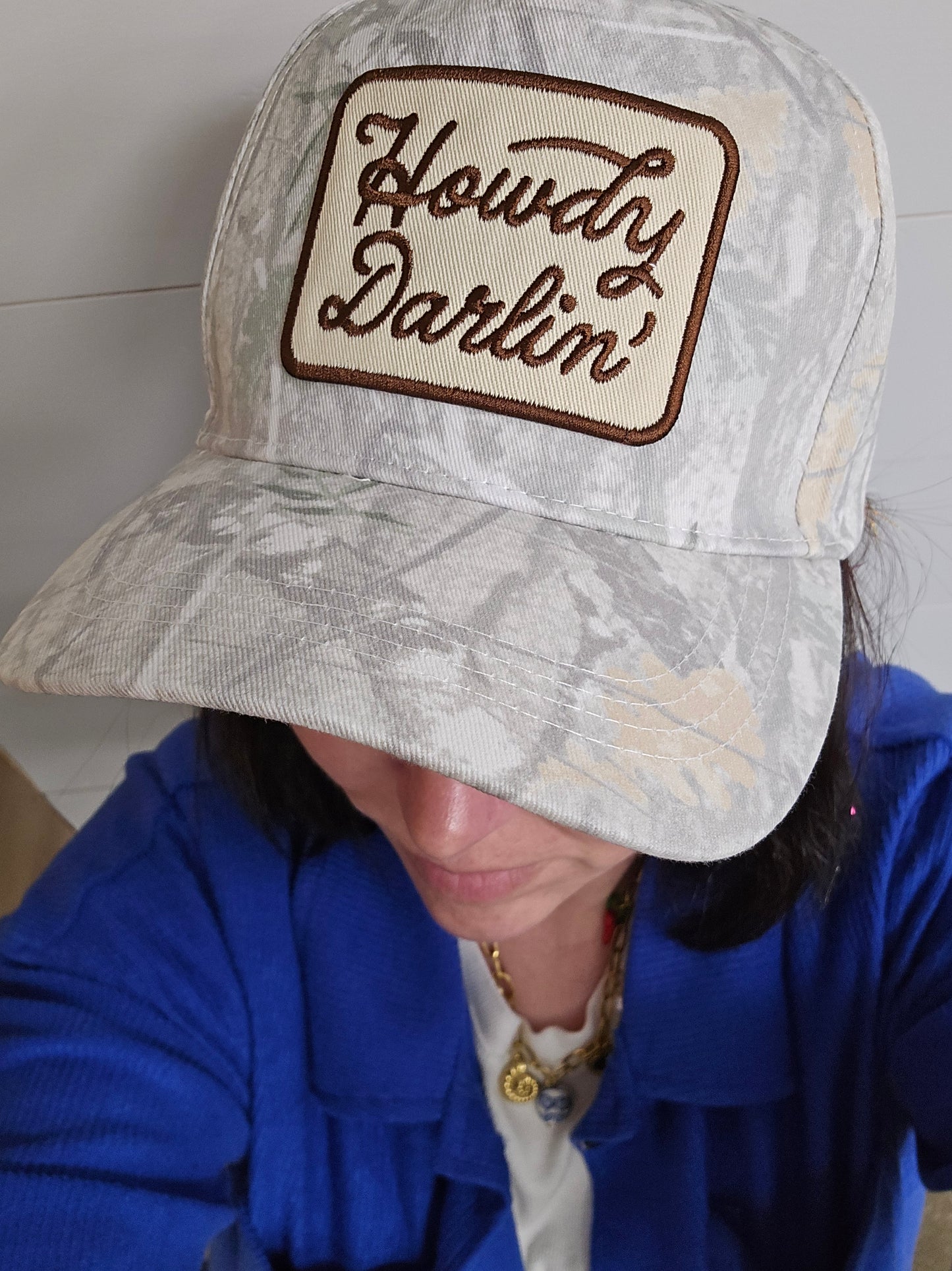 Howdy Camo Trucker Hat