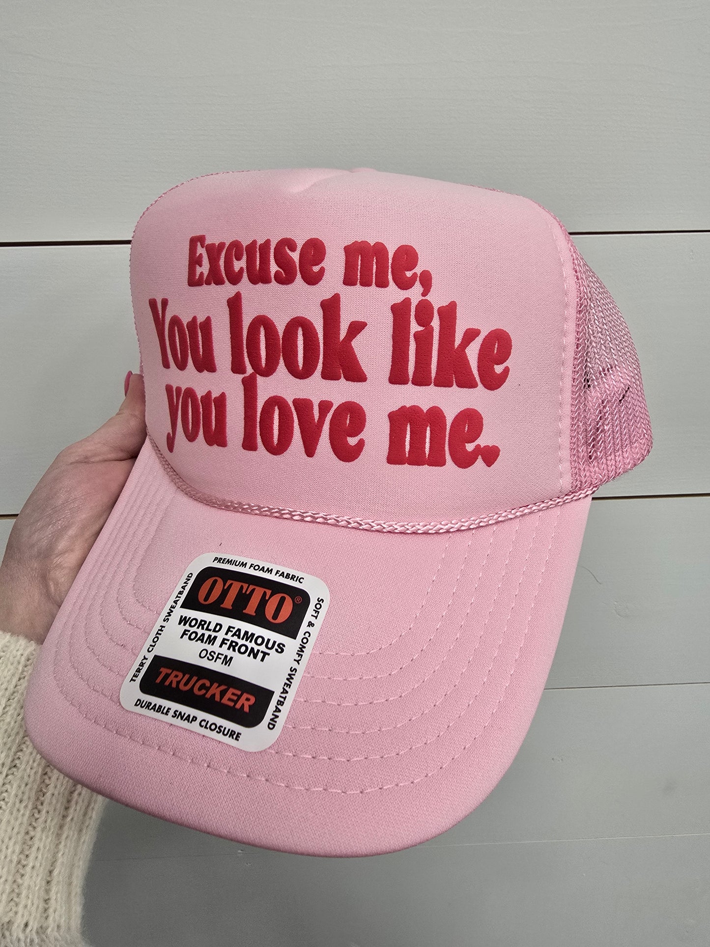 Excuse Me Trucker Hat