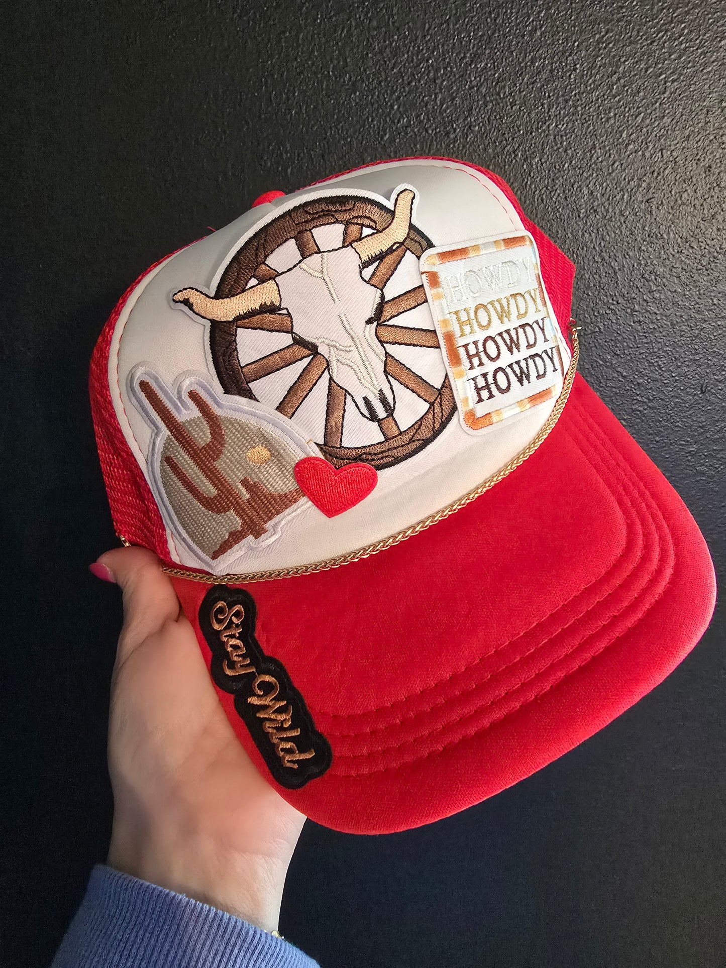 Patchwork Trucker Hats