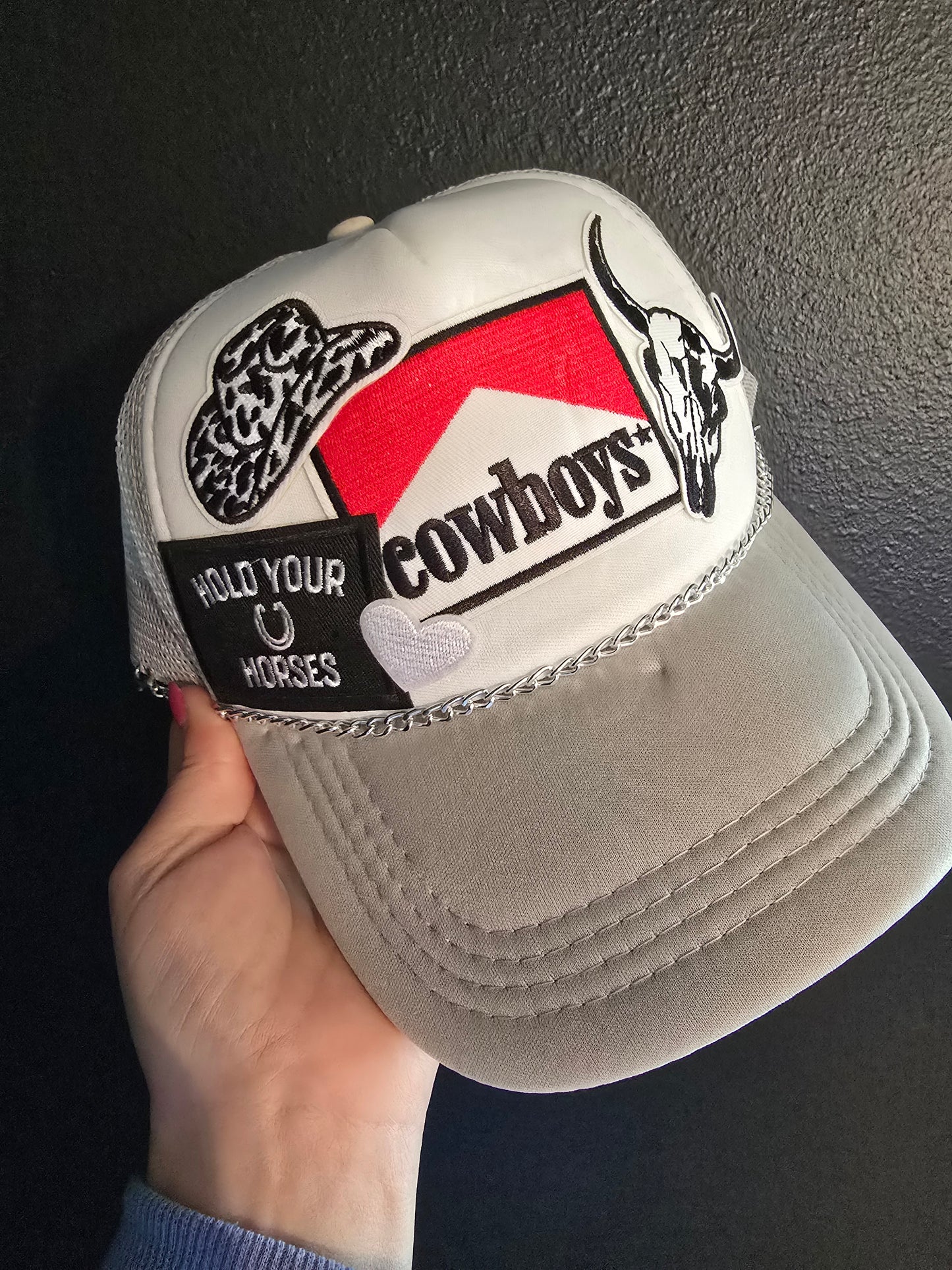 Patchwork Trucker Hats