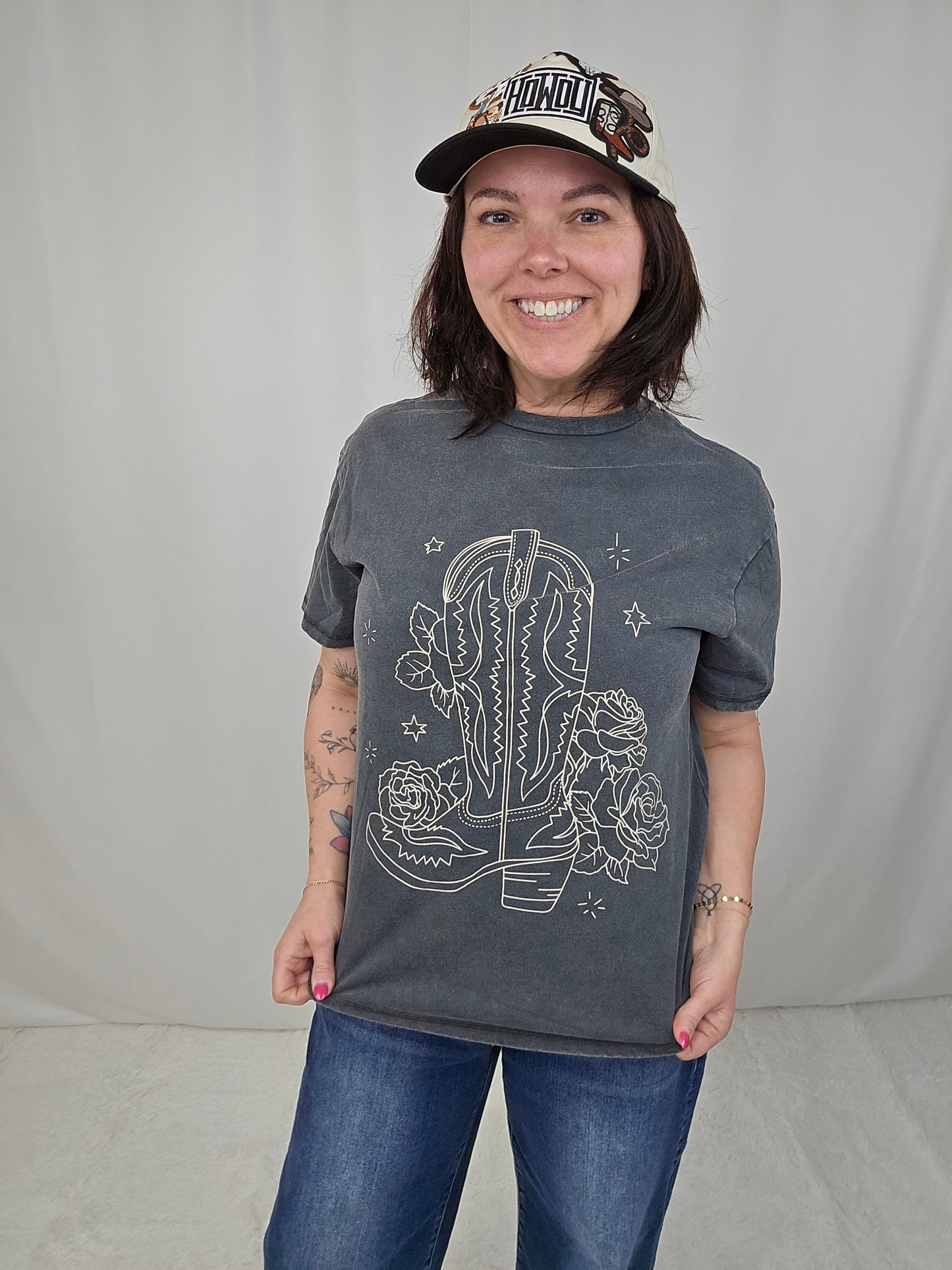 Western Cowboy Boots Tee