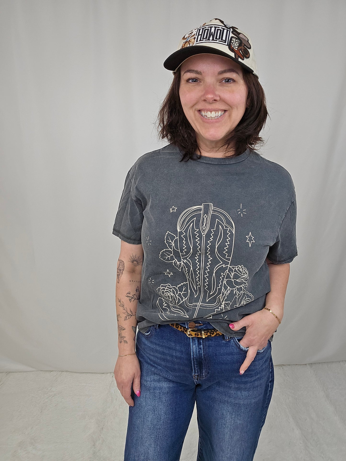 Western Cowboy Boots Tee