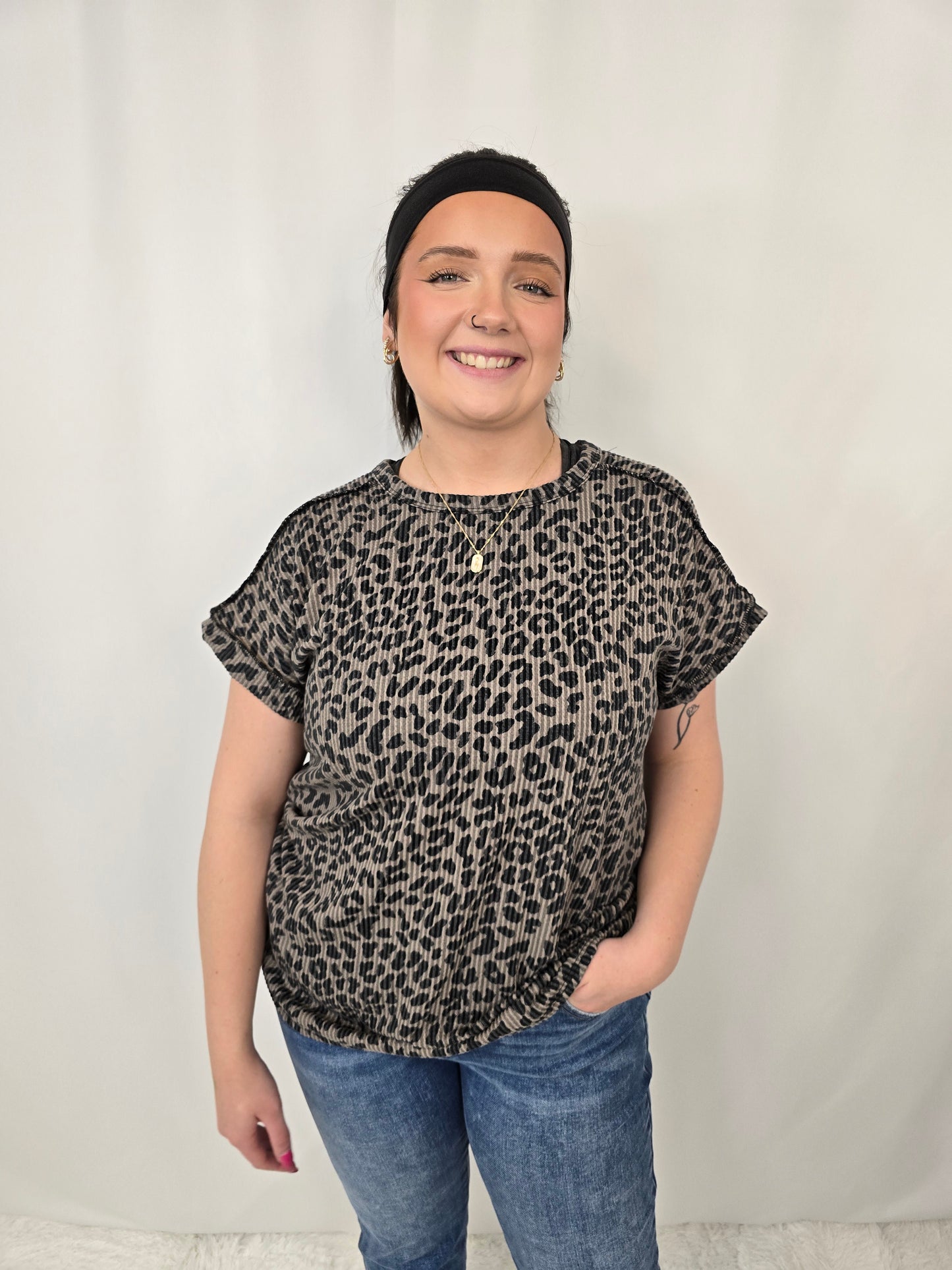 Coco Leopard Top