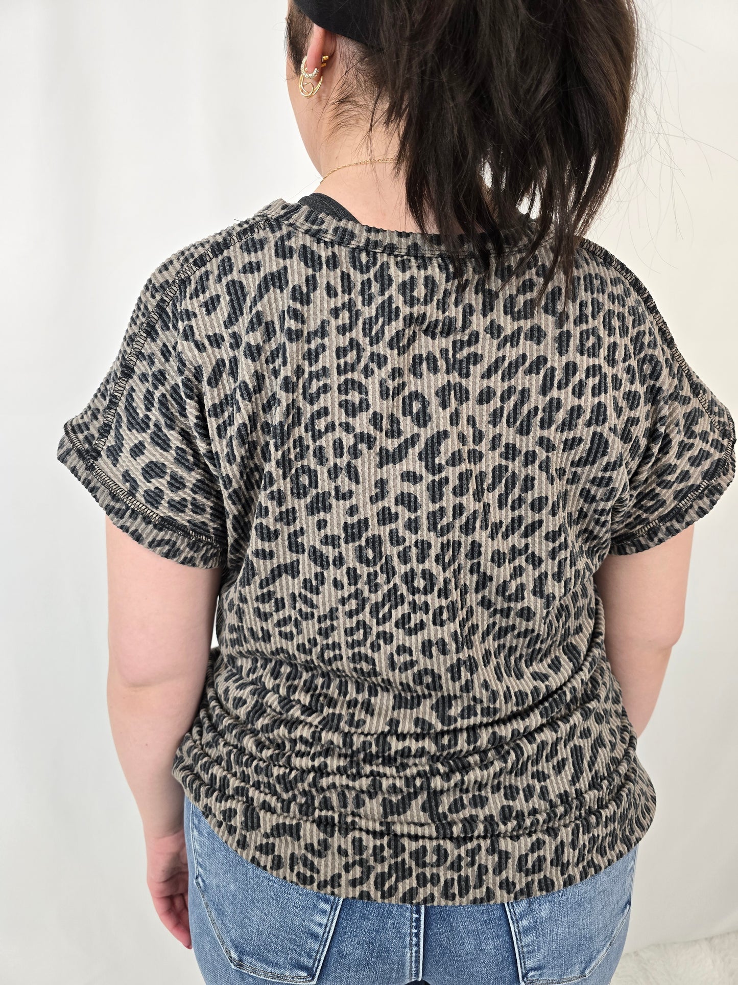 Coco Leopard Top