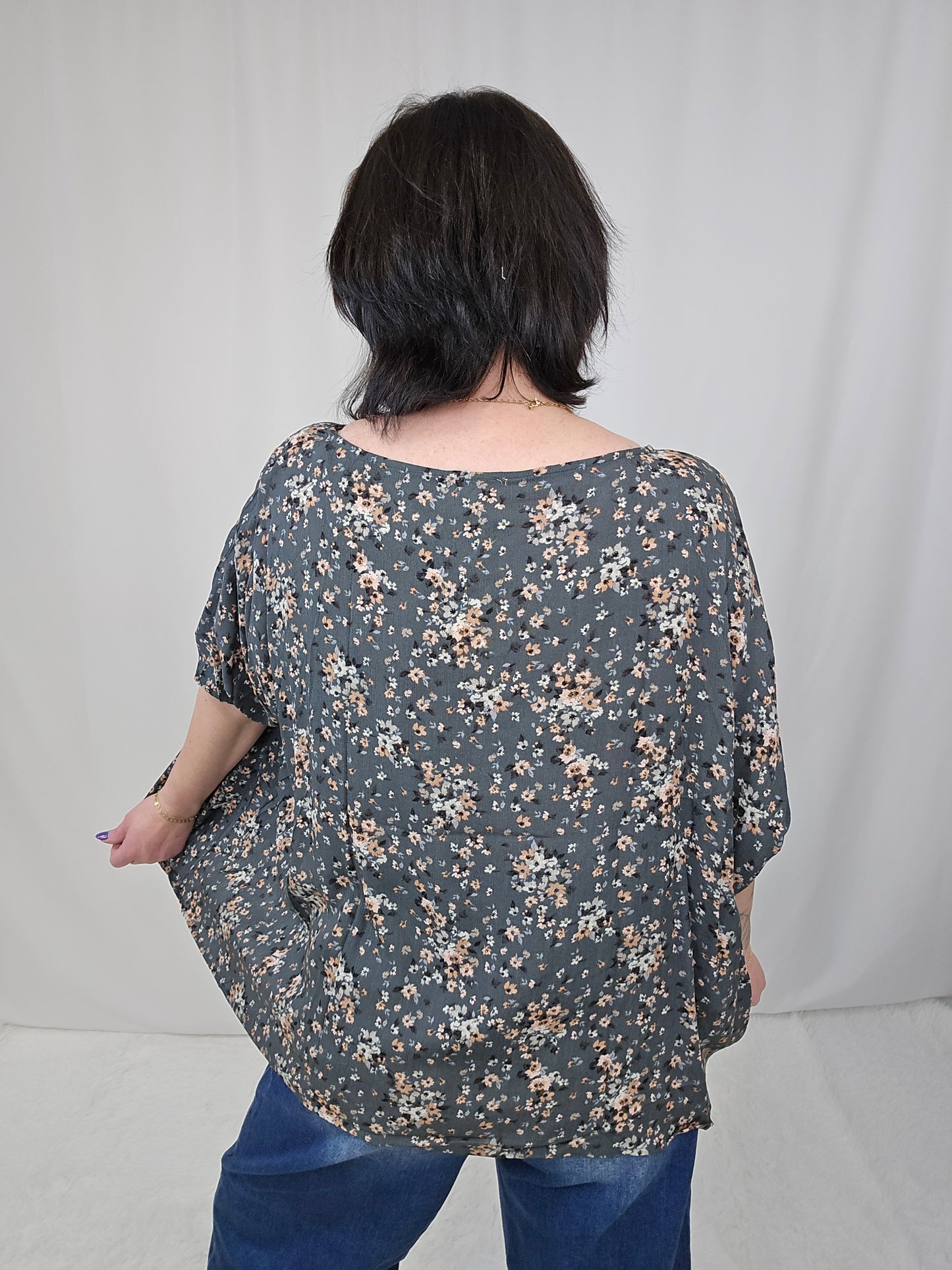 Forest Floral Blouse