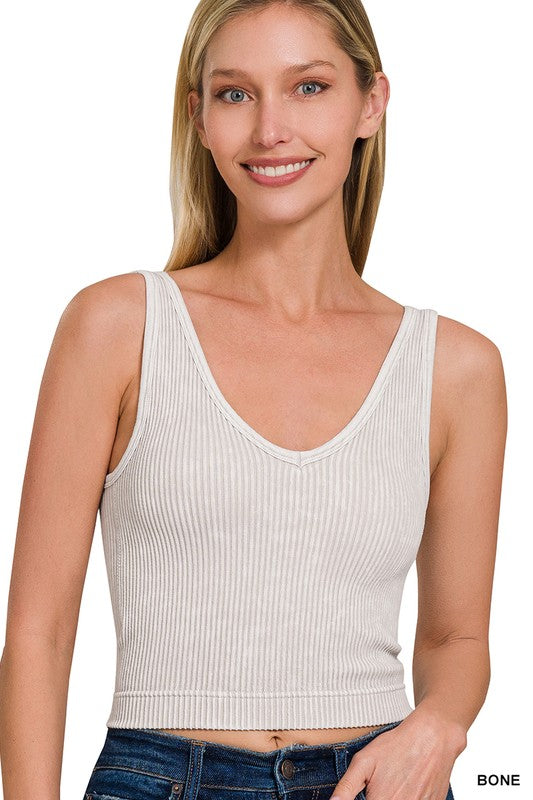 Willa Washed Bra Tank