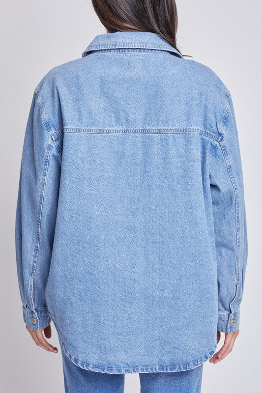 Denim Shacket