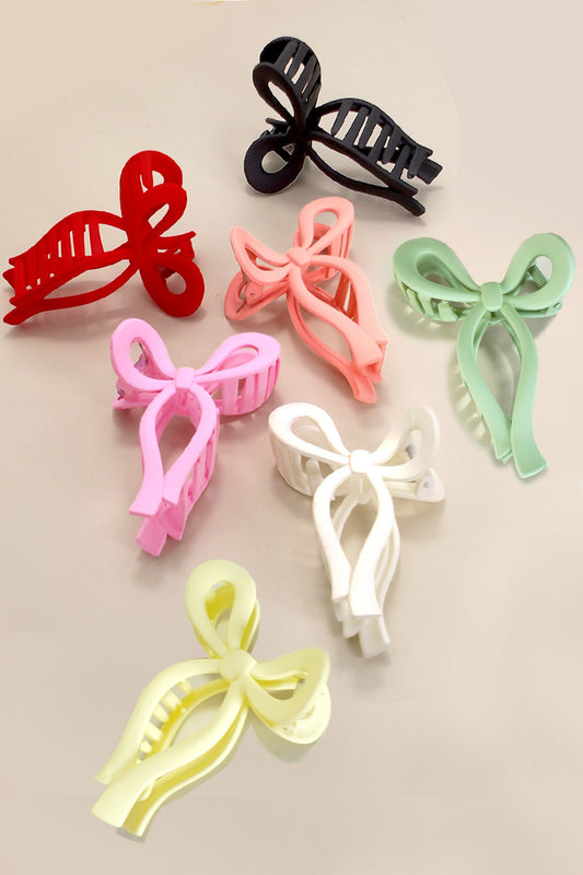 Matte Bow Clip