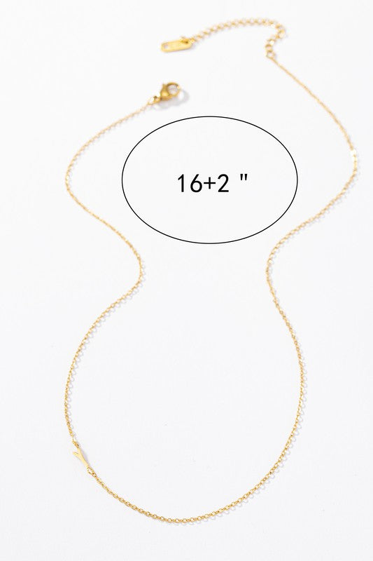 Delicate Initial Necklace