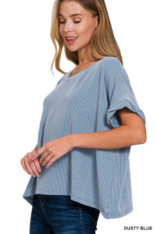 Textured Corded Top