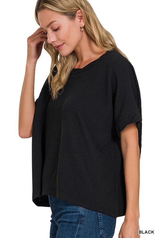 Textured Corded Top