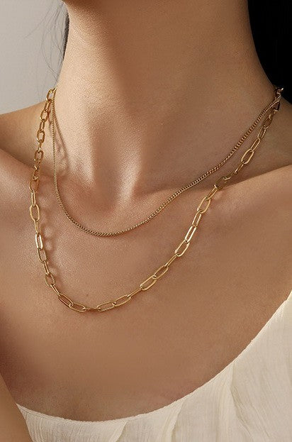 Layered Chain Necklace