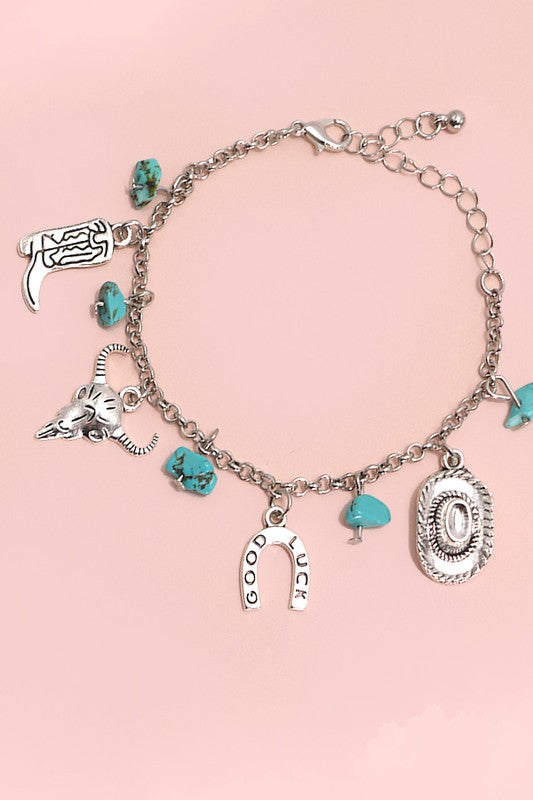 SW Boot Charm Bracelet