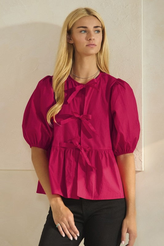 Peplum Blouse