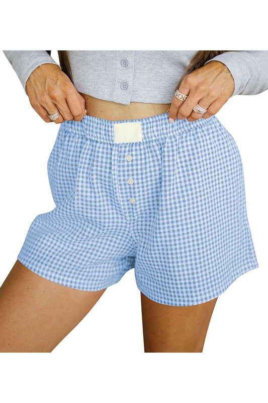 Patsy Plaid Boxer Shorts