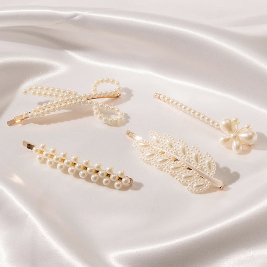 Pearl Hair Pin Set