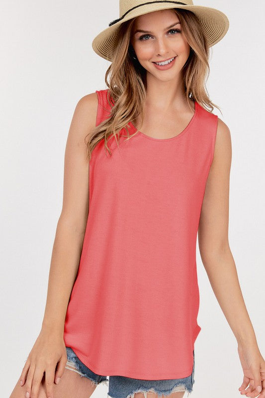 Scoop Neck Tank - sale