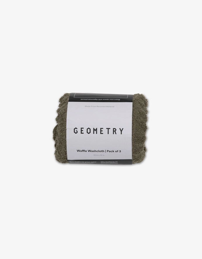 Geometry Washcloth SET